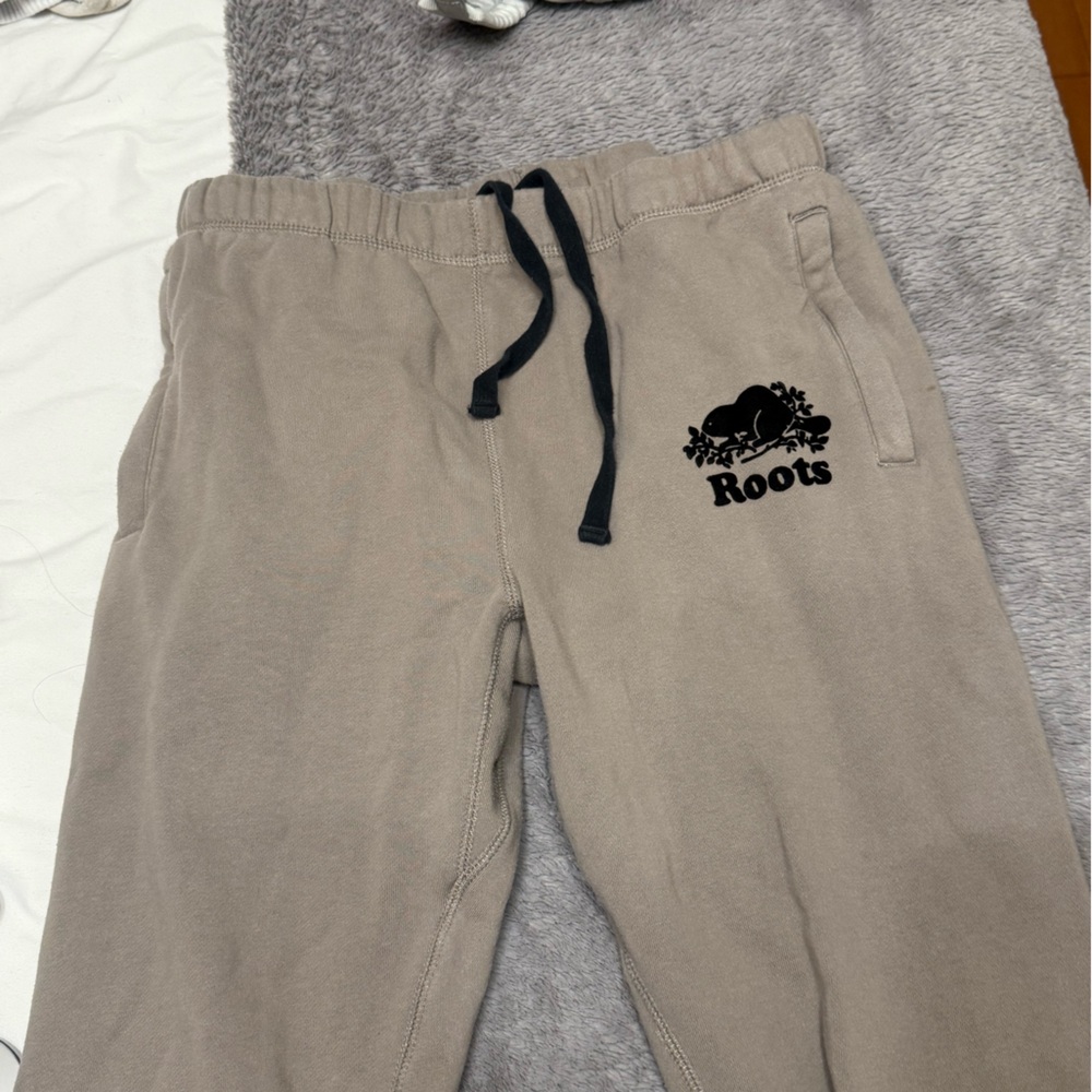 Roots  Tan Joggers